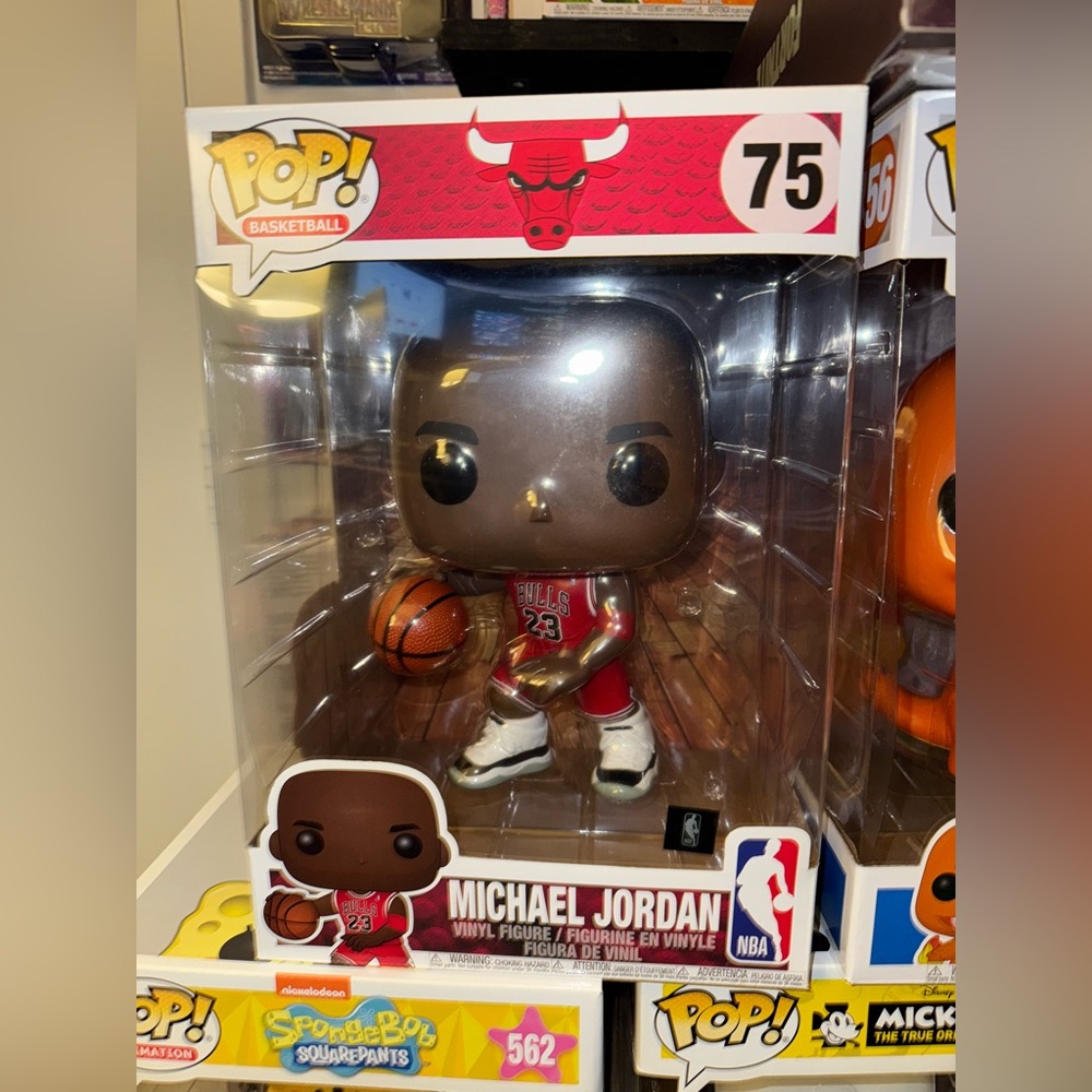 Funko Red and Black Basketball Figure